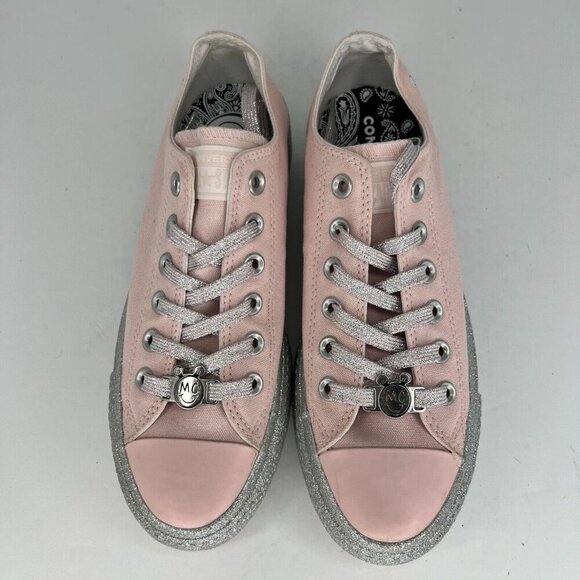 Converse Womens 562237C Pink Chuck Taylor All Star Miley Cyrus Size 7 Sneakers - Picture 4 of 9